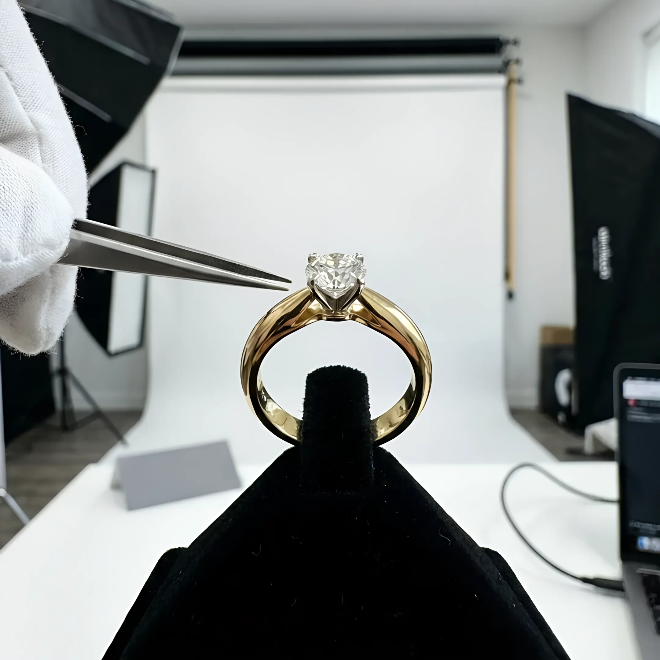 Jewelry Photographer in a Studio