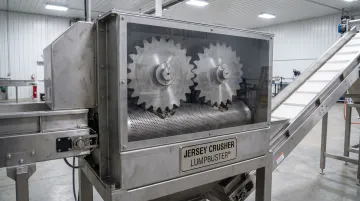 Jersey Crusher LUMPBUSTER dual rotor lump breaker with integrated screen