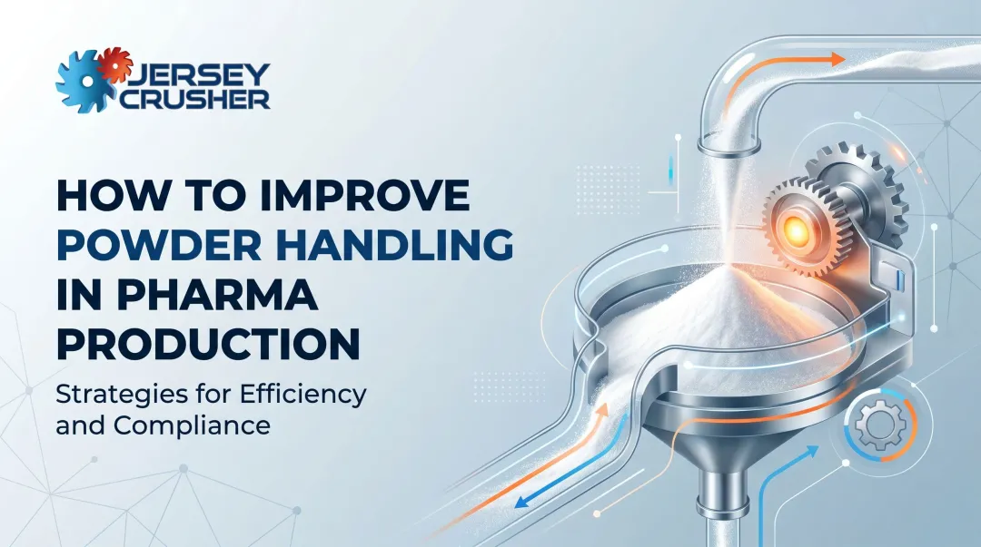 How to Improve Powder Handling in Pharma Production
