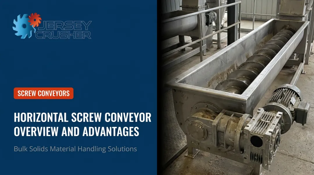 Horizontal Screw Conveyor Overview and Advantages