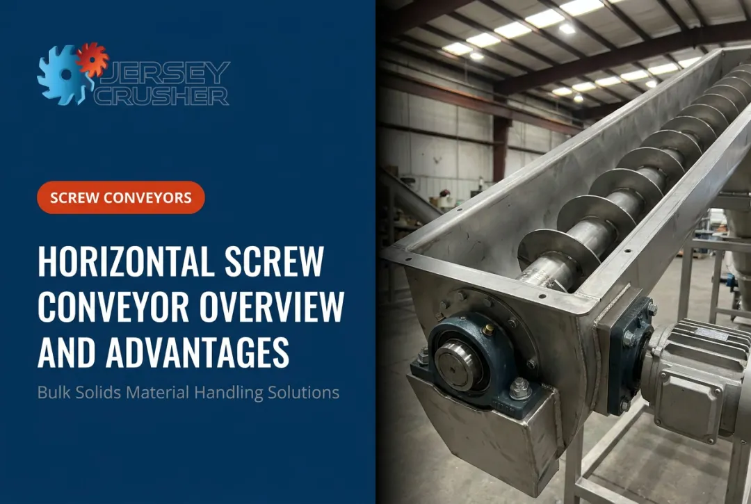 Horizontal Screw Conveyor Overview and Advantages