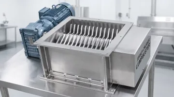 Jersey Crusher LUMPBUSTER dual rotor lump breaker for pharmaceutical powder processing