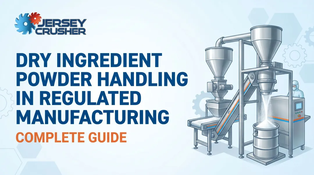 Dry Ingredient Powder Handling in Regulated Manufacturing: Complete Guide