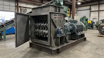 Jersey Crusher Lump Busters industrial lump breaker machine in chemical processing facility