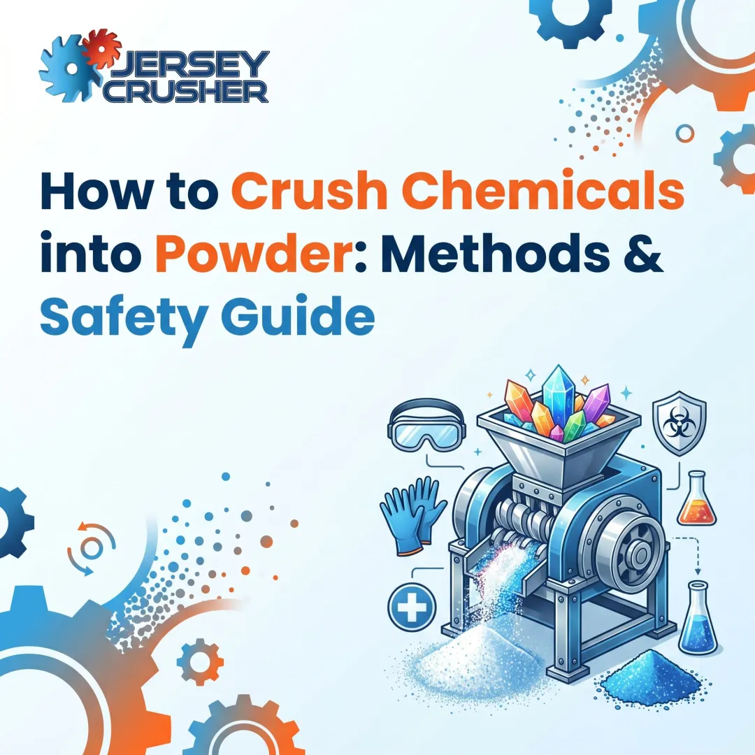 How to Crush Chemicals into Powder: Methods & Safety Guide