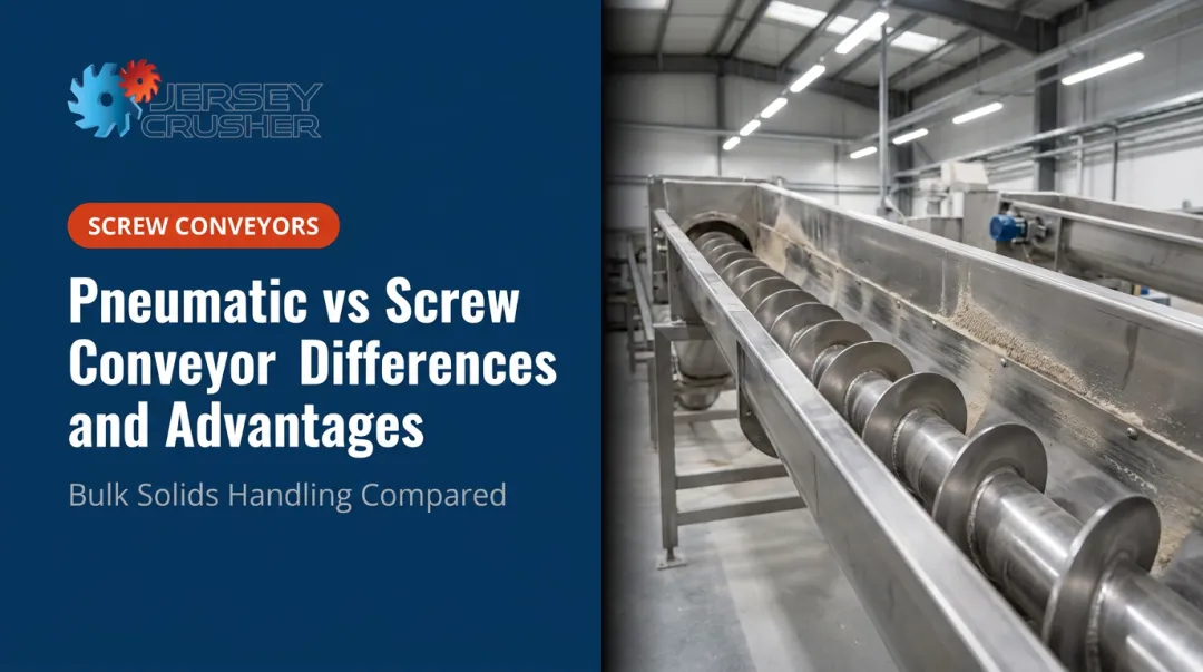 Pneumatic vs Screw Conveyor Differences and Advantages