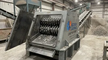 Jersey Crusher Lump Busters dual rotor lump breaker machine for mineral processing