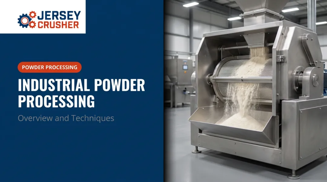 Industrial Powder Processing: Overview and Techniques