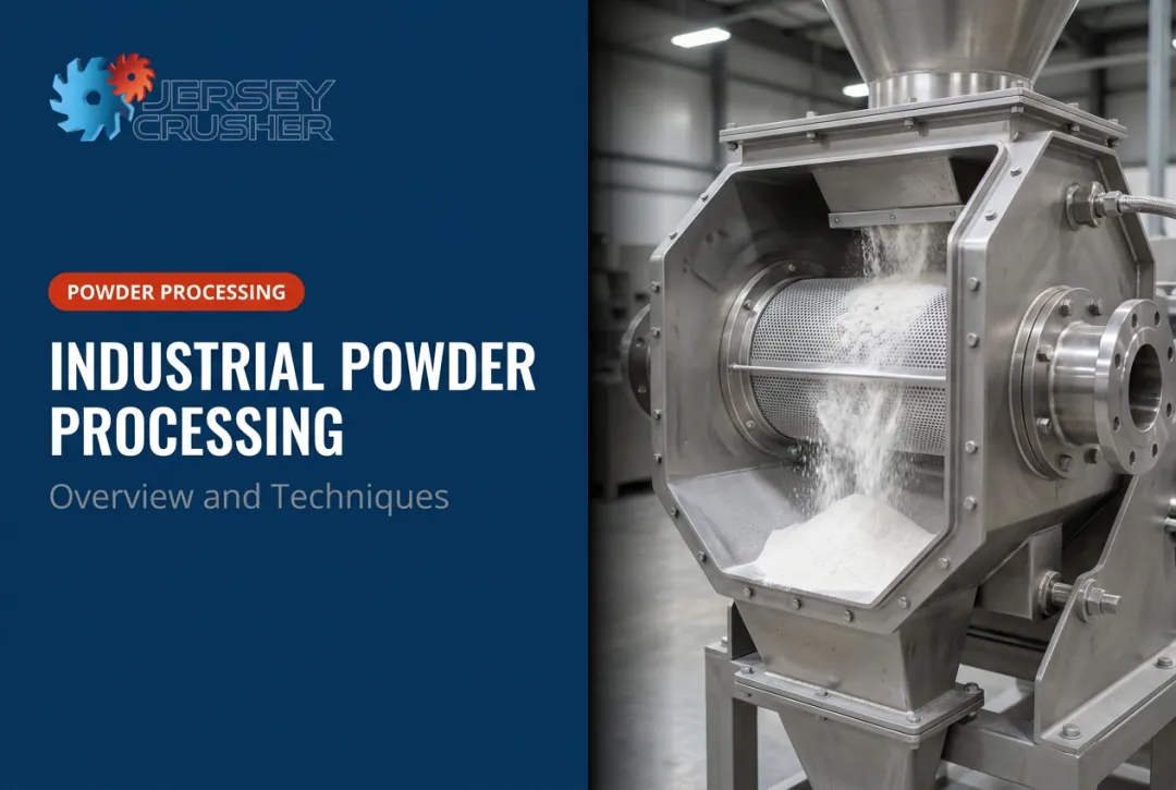 Industrial Powder Processing: Overview and Techniques
