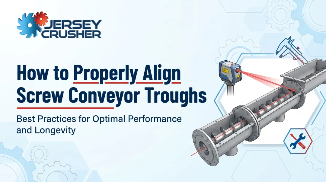 How to Properly Align Screw Conveyor Troughs