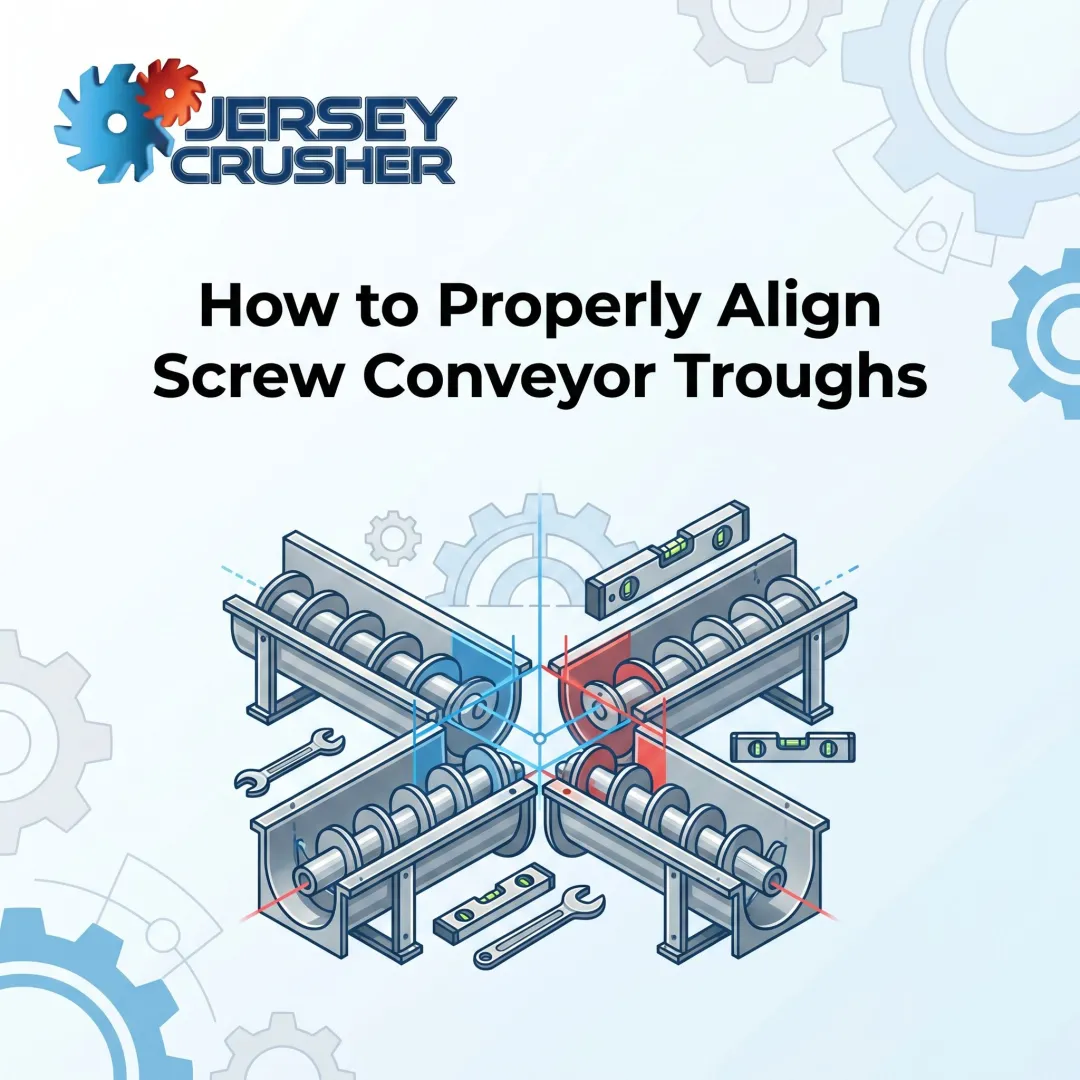 How to Properly Align Screw Conveyor Troughs