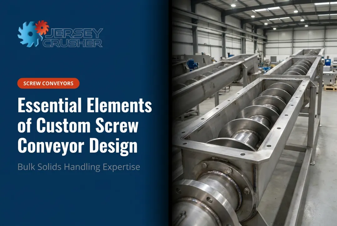 Essential Elements of Custom Screw Conveyor Design