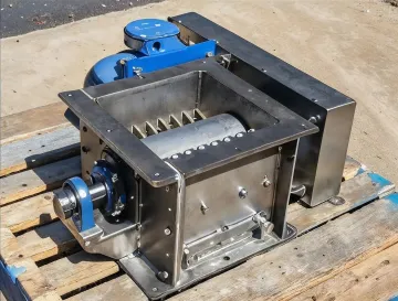 Lump Abradors — Industrial Bulk Solids De-Agglomeration Equipment, Single Large-Diameter Rotor with Impacting Fingers, Reversible Motor Sanitary Lump Abrasion Machinery for Controlled Particle Liberation Without Excessive Dust