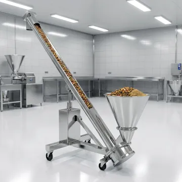 Integrated powder handling system for pet food ingredients