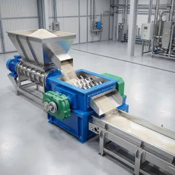 Custom deagglomeration system in industrial facility