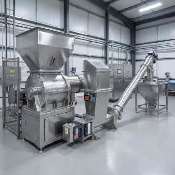 Industrial powder handling and processing equipment