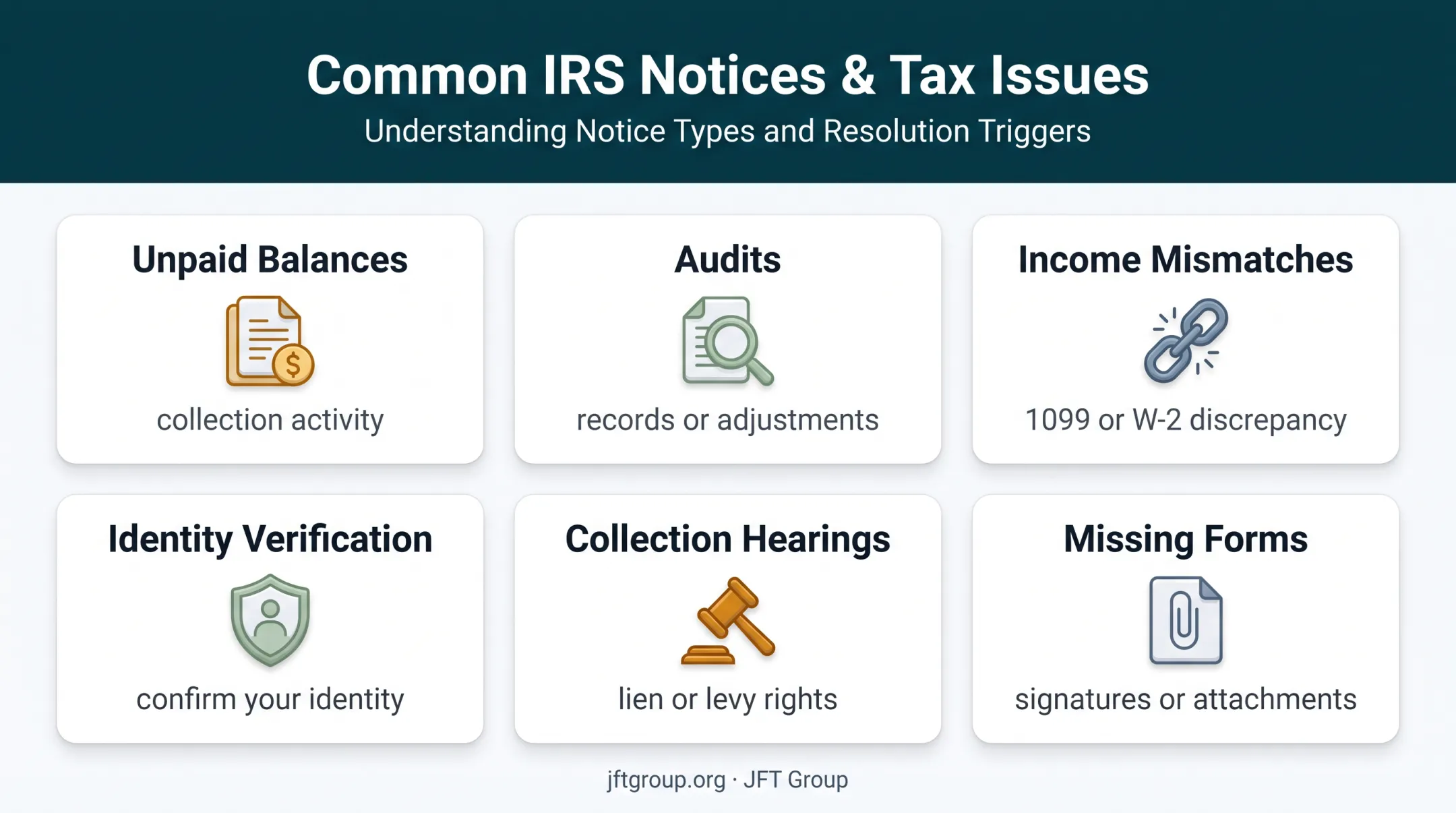 Six common reasons the IRS sends certified mail