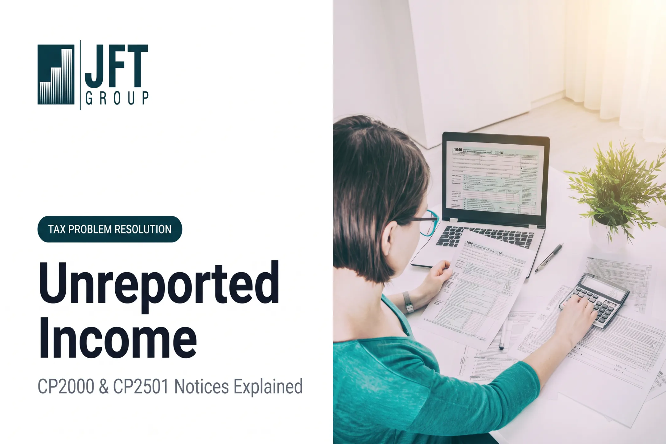Unreported Income: CP2000 & CP2501 Notices Explained