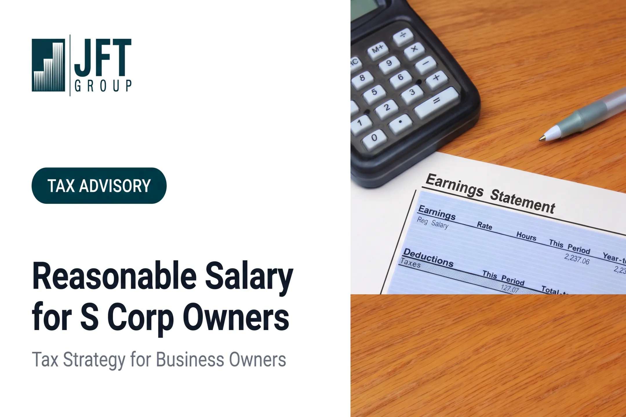 Reasonable Salary for S Corp Owners