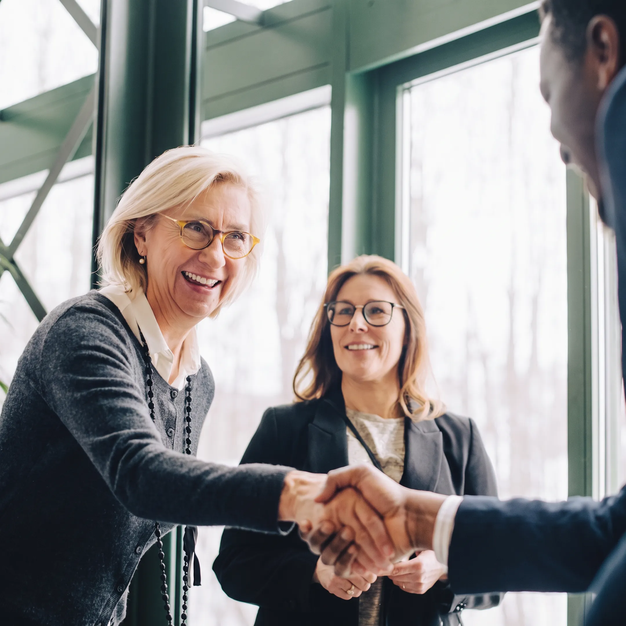 Small business owner discussing tax planning with an advisor