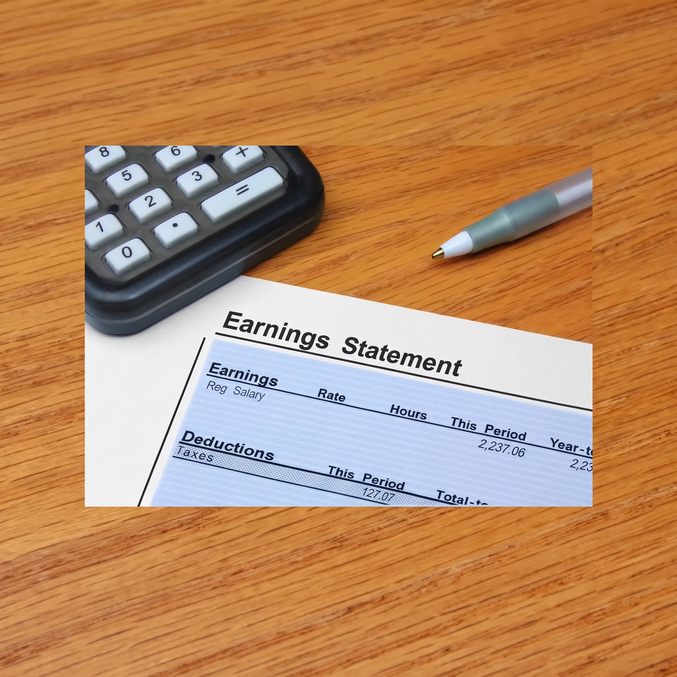 Financial professional organizing landscaping company bookkeeping records