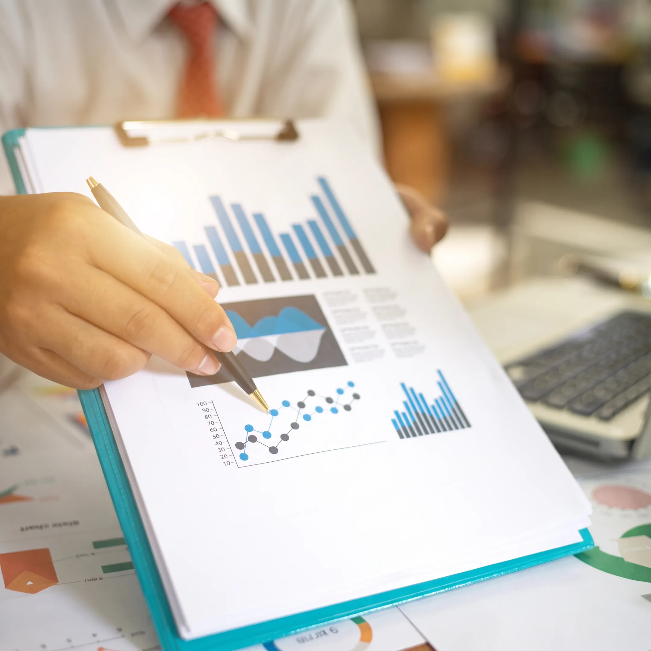 Advisor discussing tax strategy with a business owner