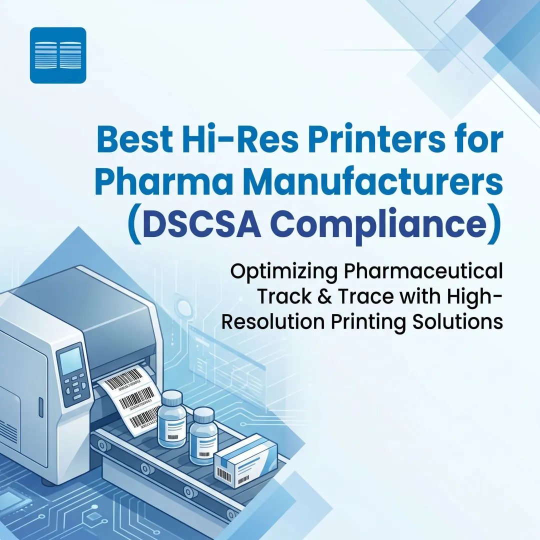Best Hi-Res Printers for Pharma Manufacturers (DSCSA Compliance)