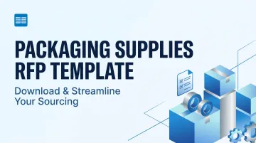 Packaging Supplies RFP Template