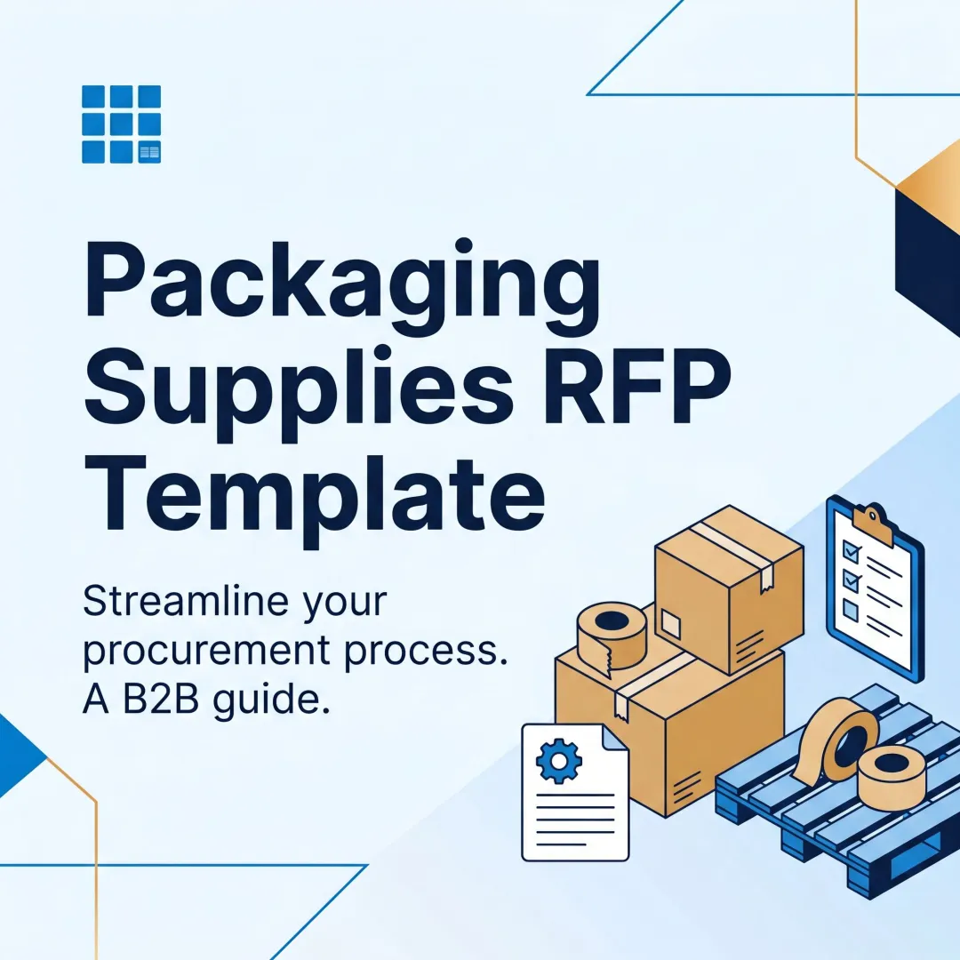 Packaging Supplies RFP Template
