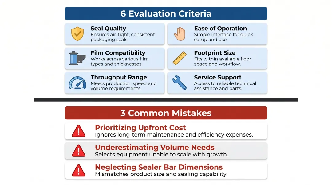 Six evaluation criteria and three common mistakes when choosing print shop shrink wrap machines