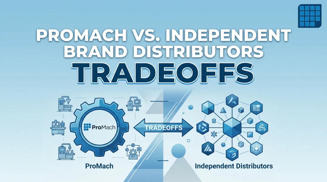 ProMach vs. Independent Brand Distributors Tradeoffs