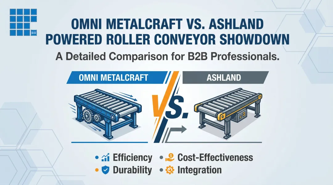 Omni Metalcraft vs. Ashland Powered Roller Conveyor Showdown