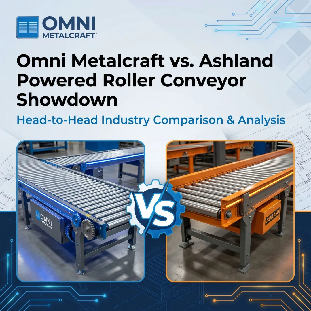 Omni Metalcraft vs. Ashland Powered Roller Conveyor Showdown