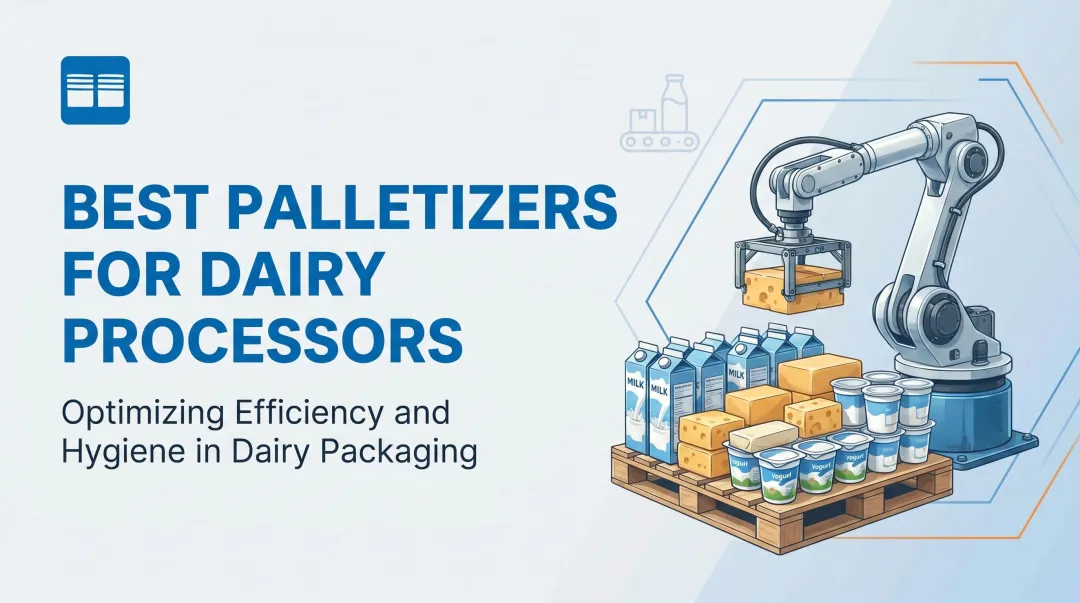 Best Palletizers for Dairy Processors