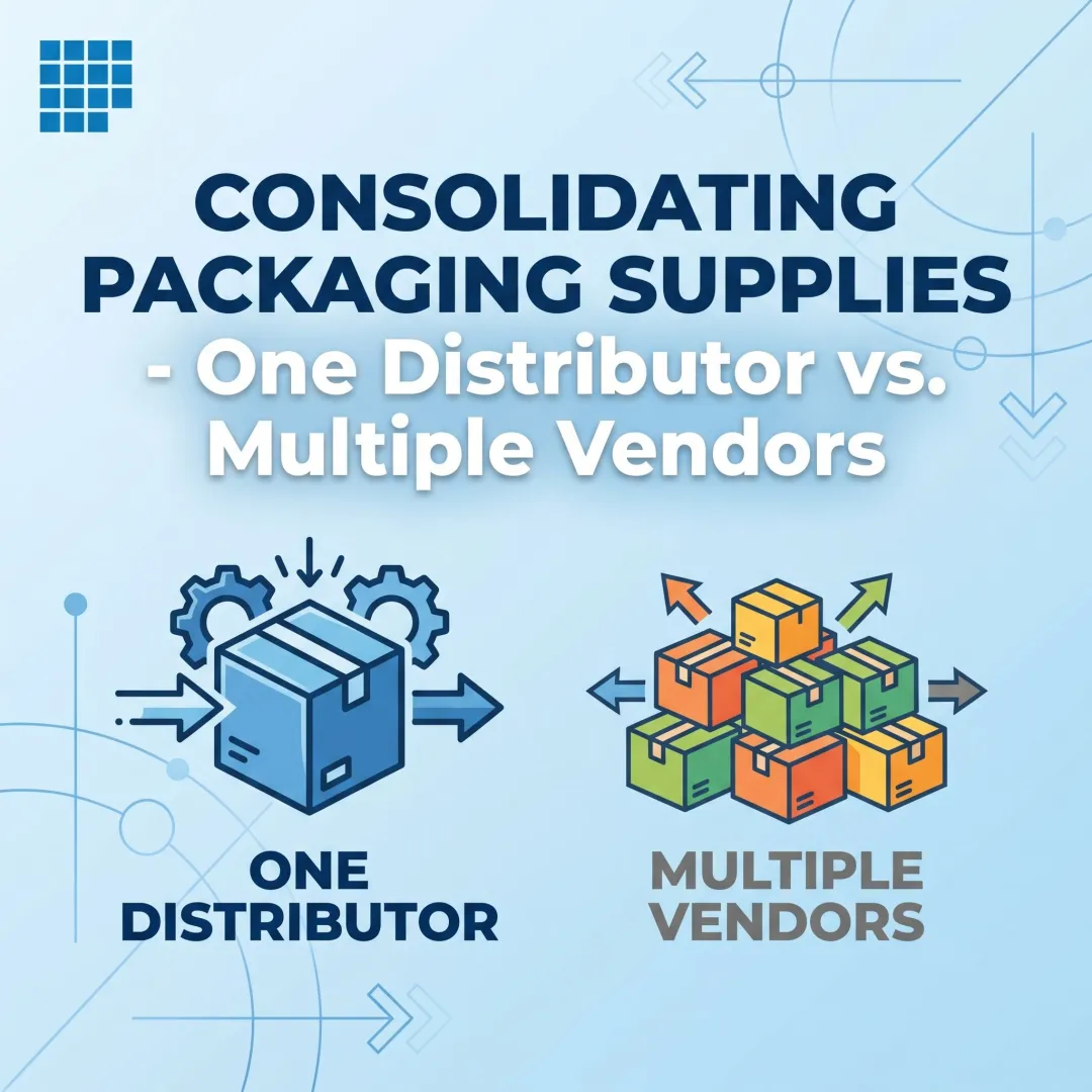 Consolidating Packaging Supplies - One Distributor vs. Multiple Vendors