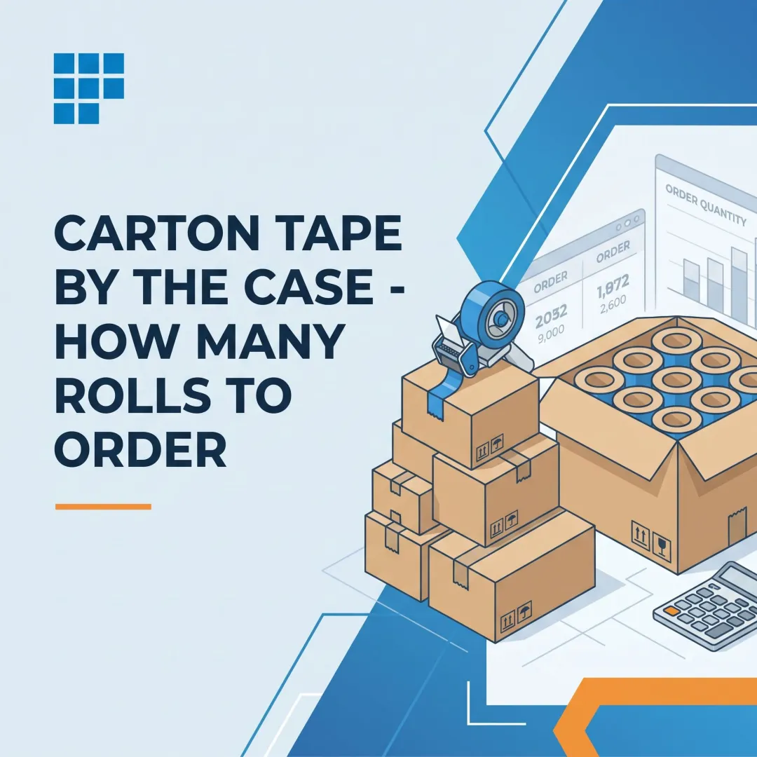 Carton Tape by the Case - How Many Rolls to Order