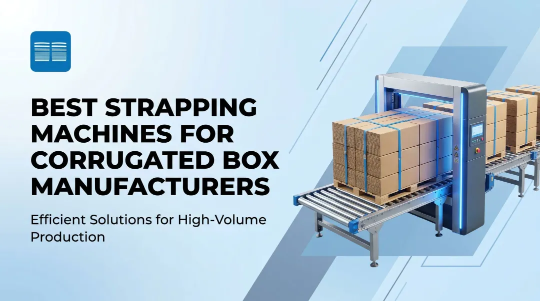 Best Strapping Machines for Corrugated Box Manufacturers