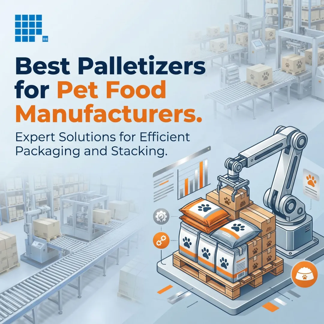 Best Palletizers for Pet Food Manufacturers