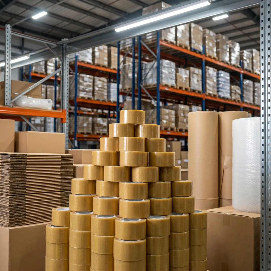 Wholesale hand tearable carton sealing tape rolls