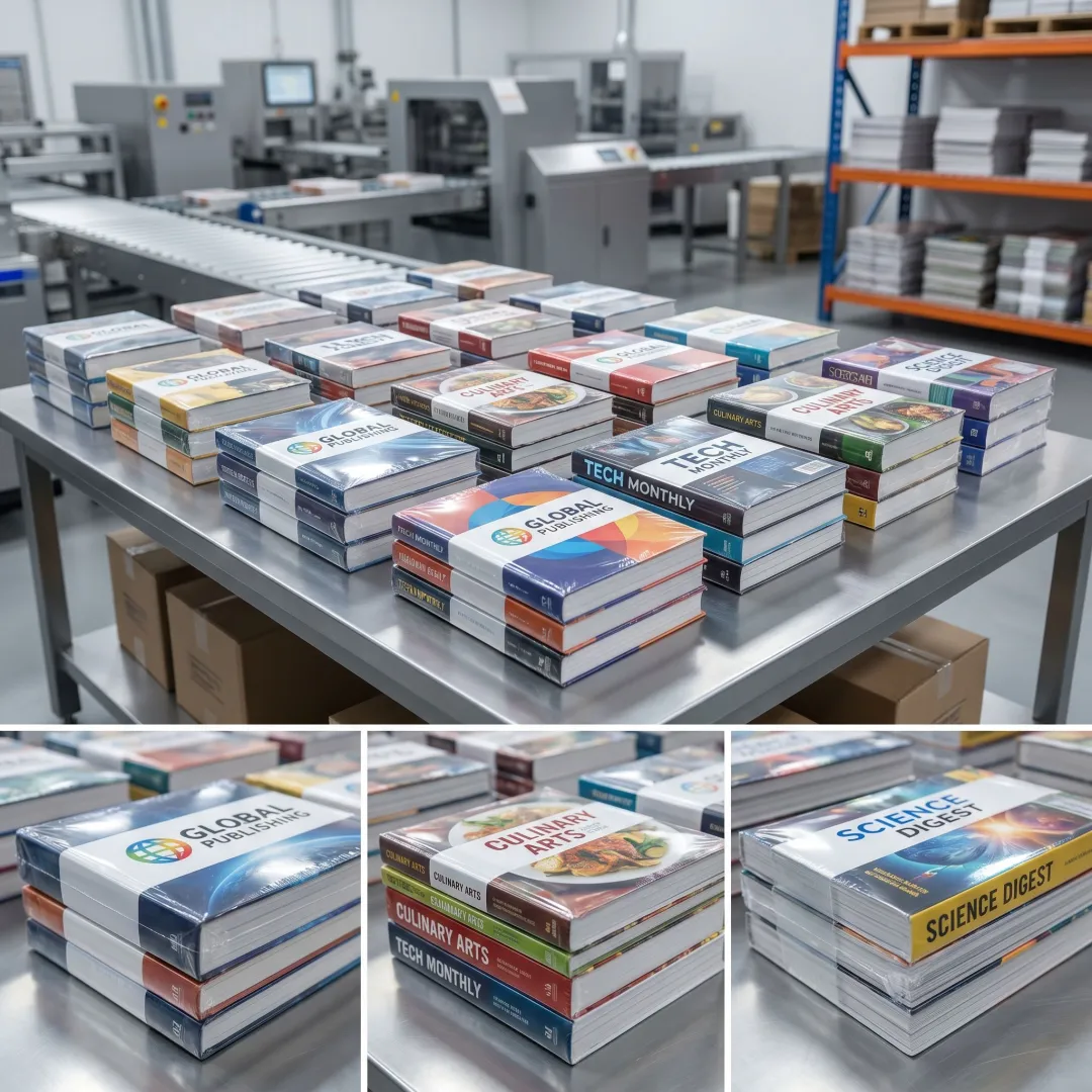 Shrink film used for bundled printed materials