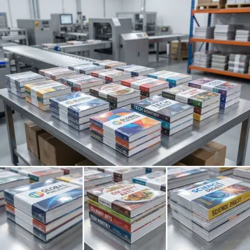 Shrink film used for bundled printed materials