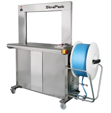 Automatic Strapping Machine with Stainless Steel Frame
