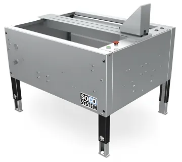 SOCO F-100 P Semi-Automatic Pneumatic Case Erector & Packaging Table