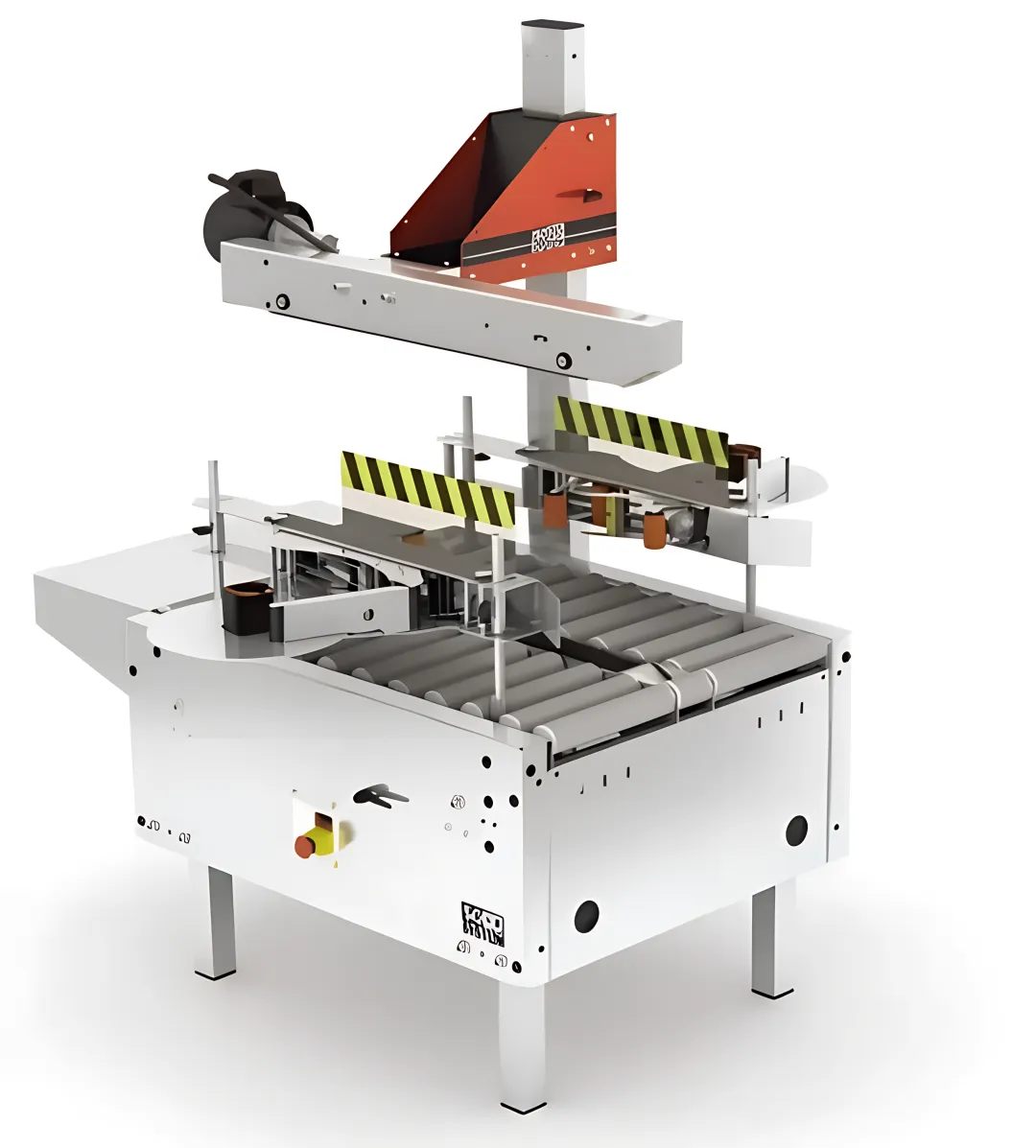 Painted Steel Case Sealer Machines for Industrial Packaging