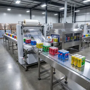 Bulk shrink film for beverage multipack bundling line
