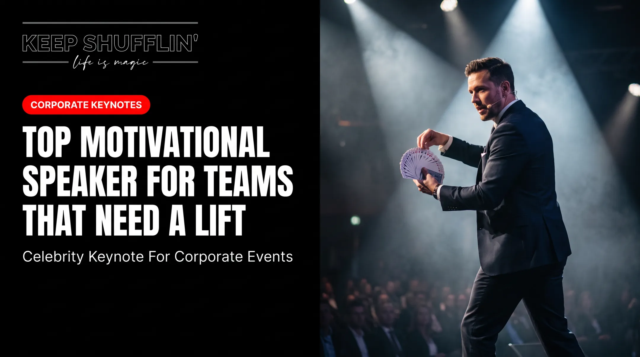 Top Motivational Speaker for Teams That Need a Lift