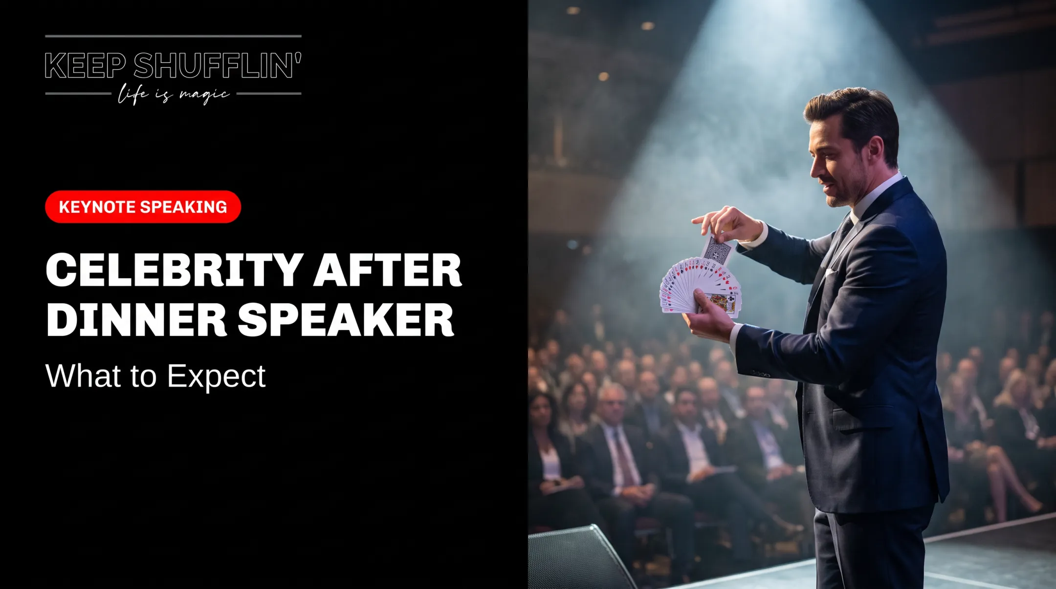 Celebrity After Dinner Speaker: What to Expect