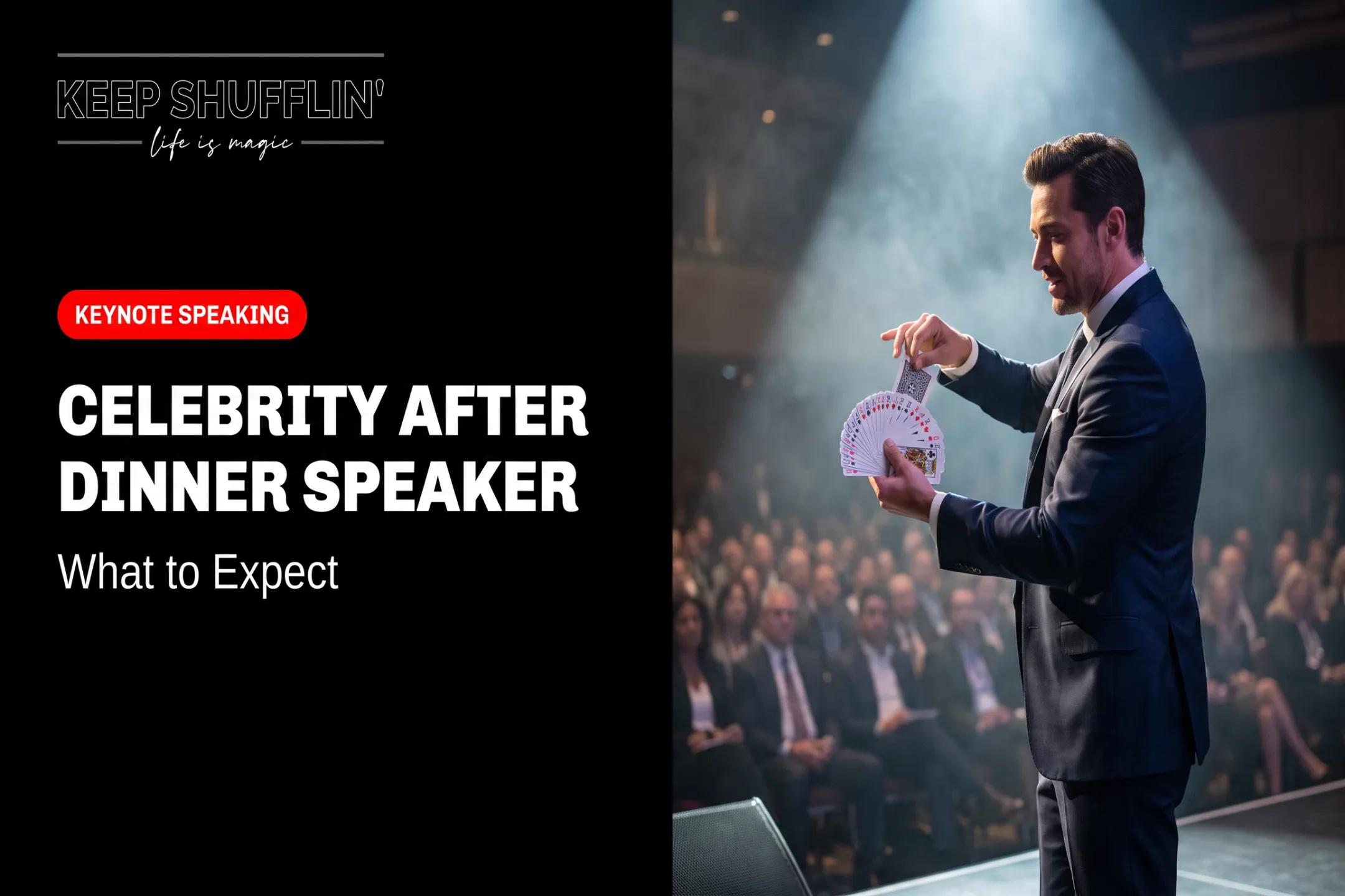 Celebrity After Dinner Speaker: What to Expect