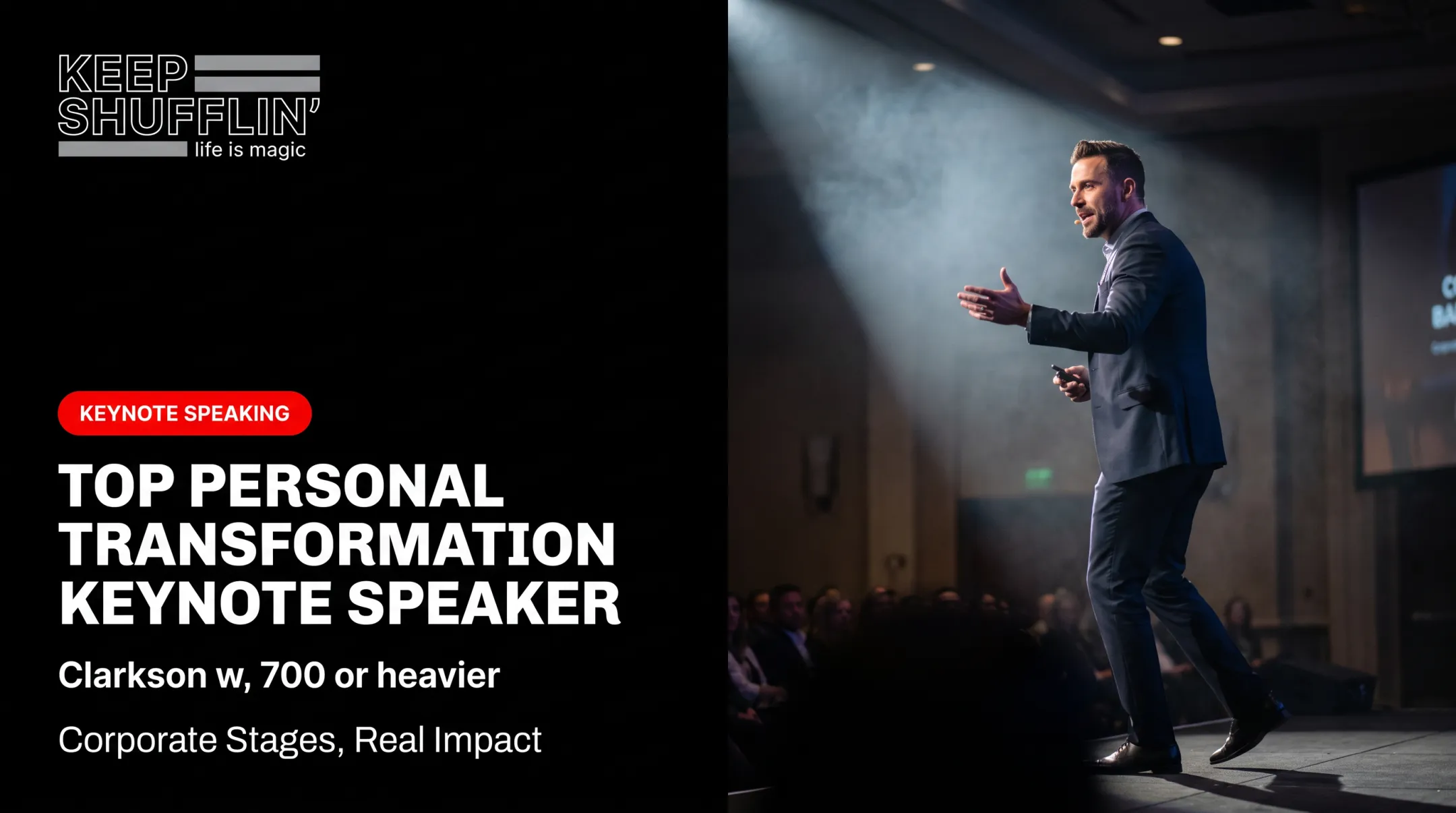 Top Personal Transformation Keynote Speaker