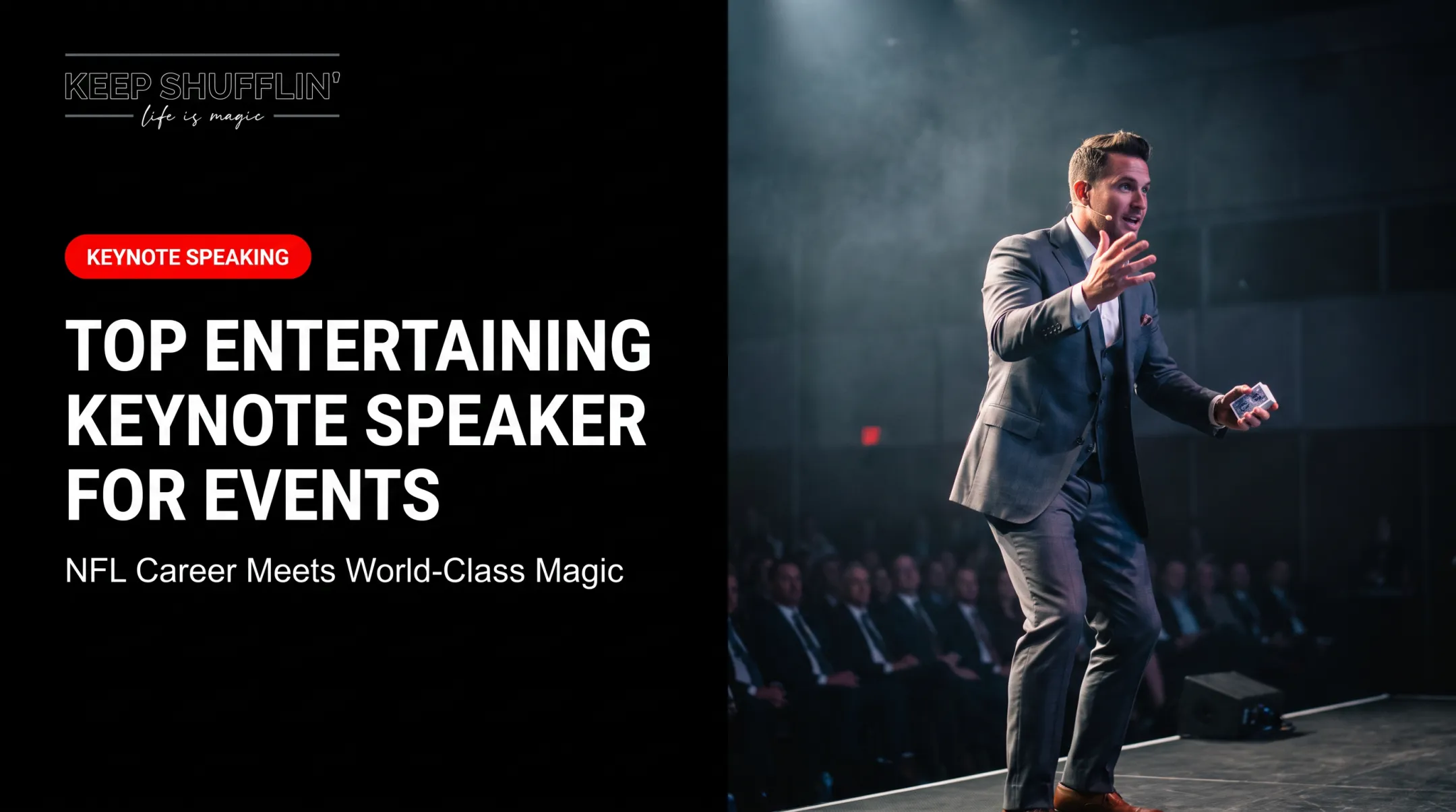 Top Entertaining Keynote Speaker for Events